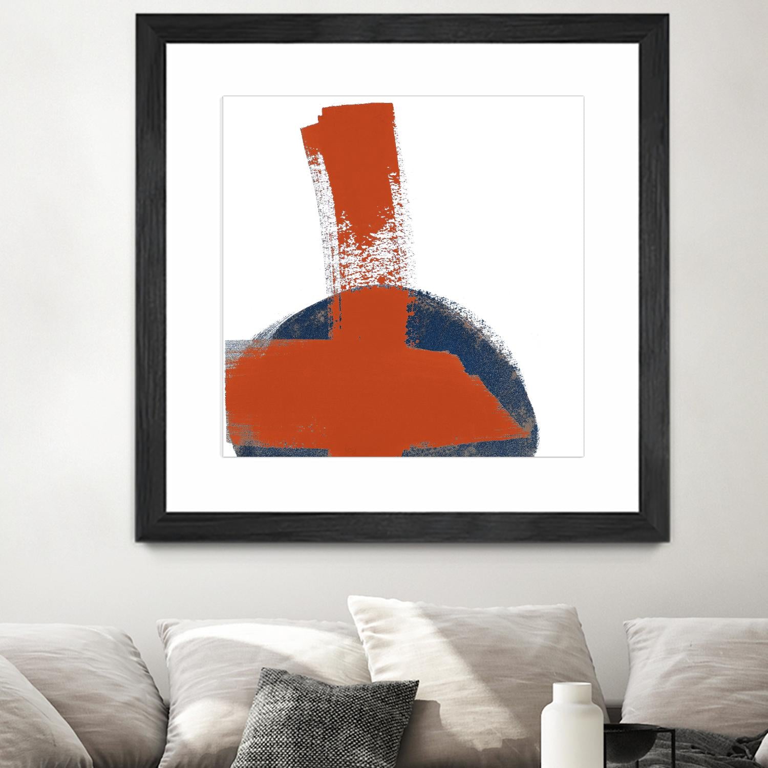 Red Moon Abstract II by Patricia Pinto on GIANT ART - red abstract