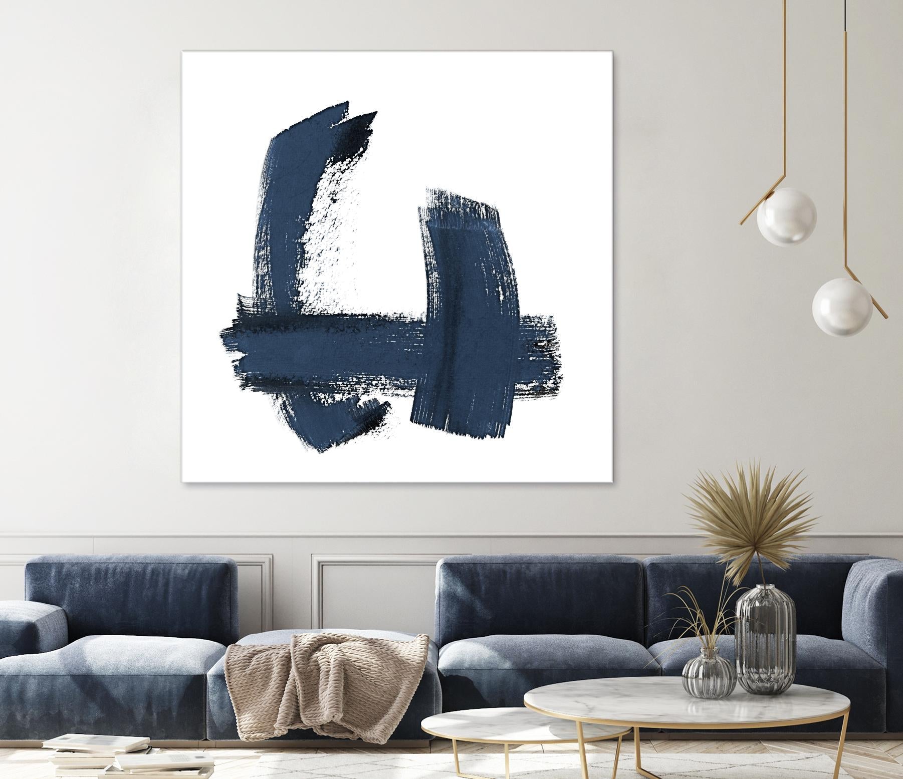 New Navy Signs II by Patricia Pinto on GIANT ART - multi abstract