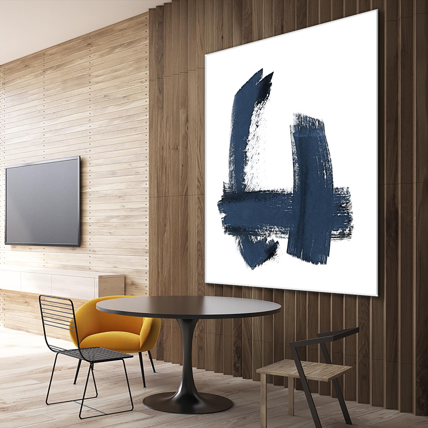 New Navy Signs II by Patricia Pinto on GIANT ART - multi abstract