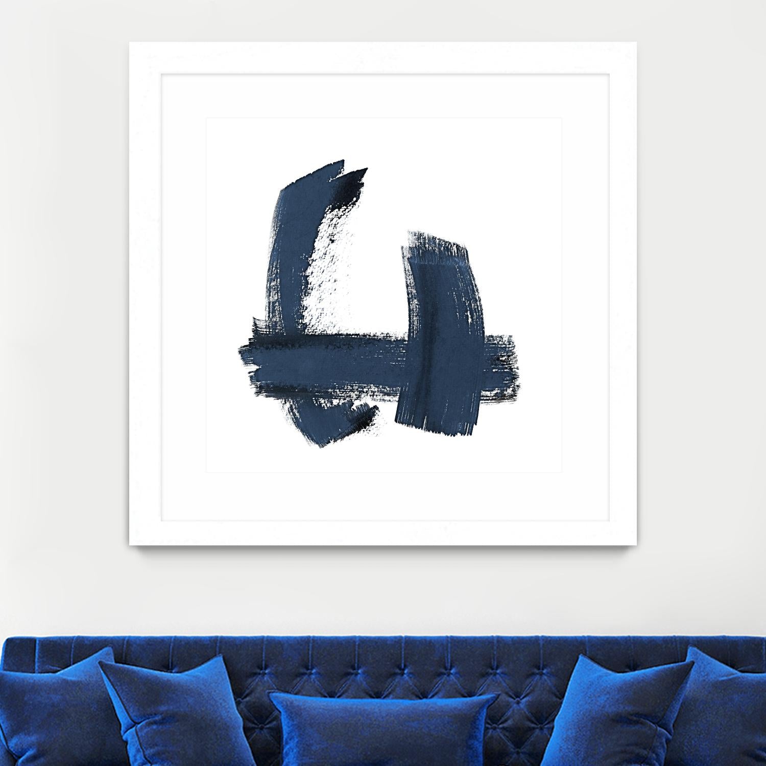 New Navy Signs II by Patricia Pinto on GIANT ART - multi abstract