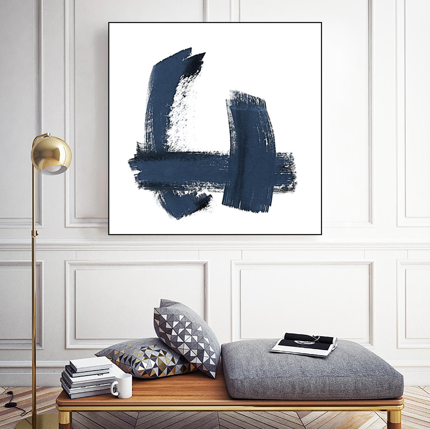 New Navy Signs II by Patricia Pinto on GIANT ART - multi abstract