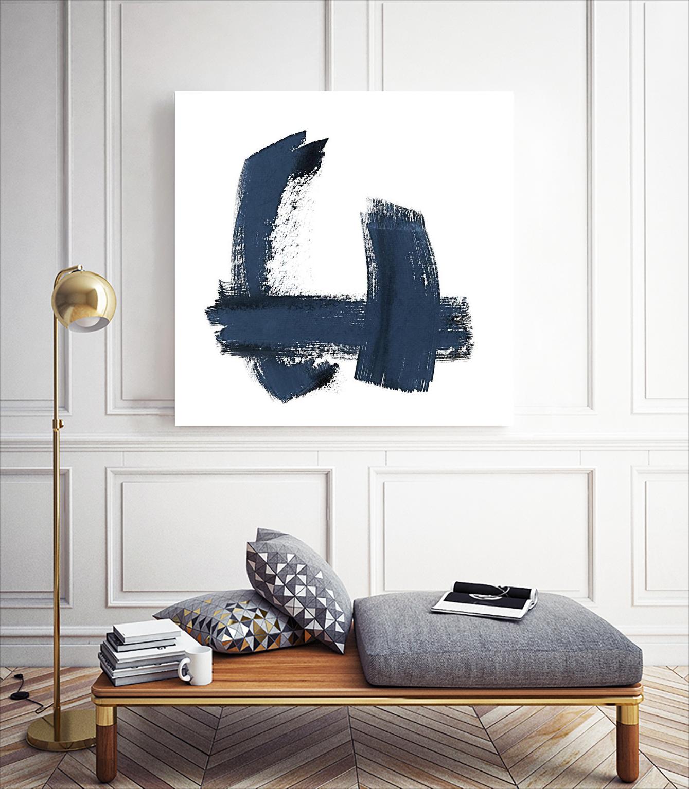 New Navy Signs II by Patricia Pinto on GIANT ART - multi abstract