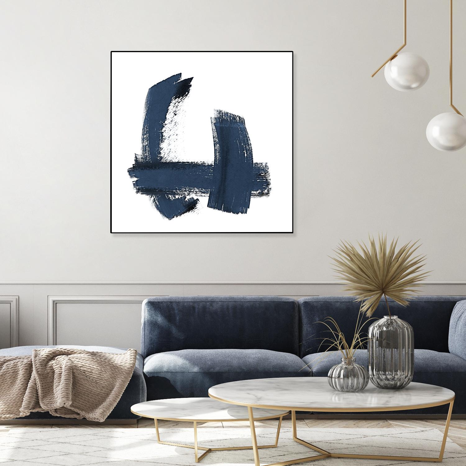 New Navy Signs II by Patricia Pinto on GIANT ART - multi abstract