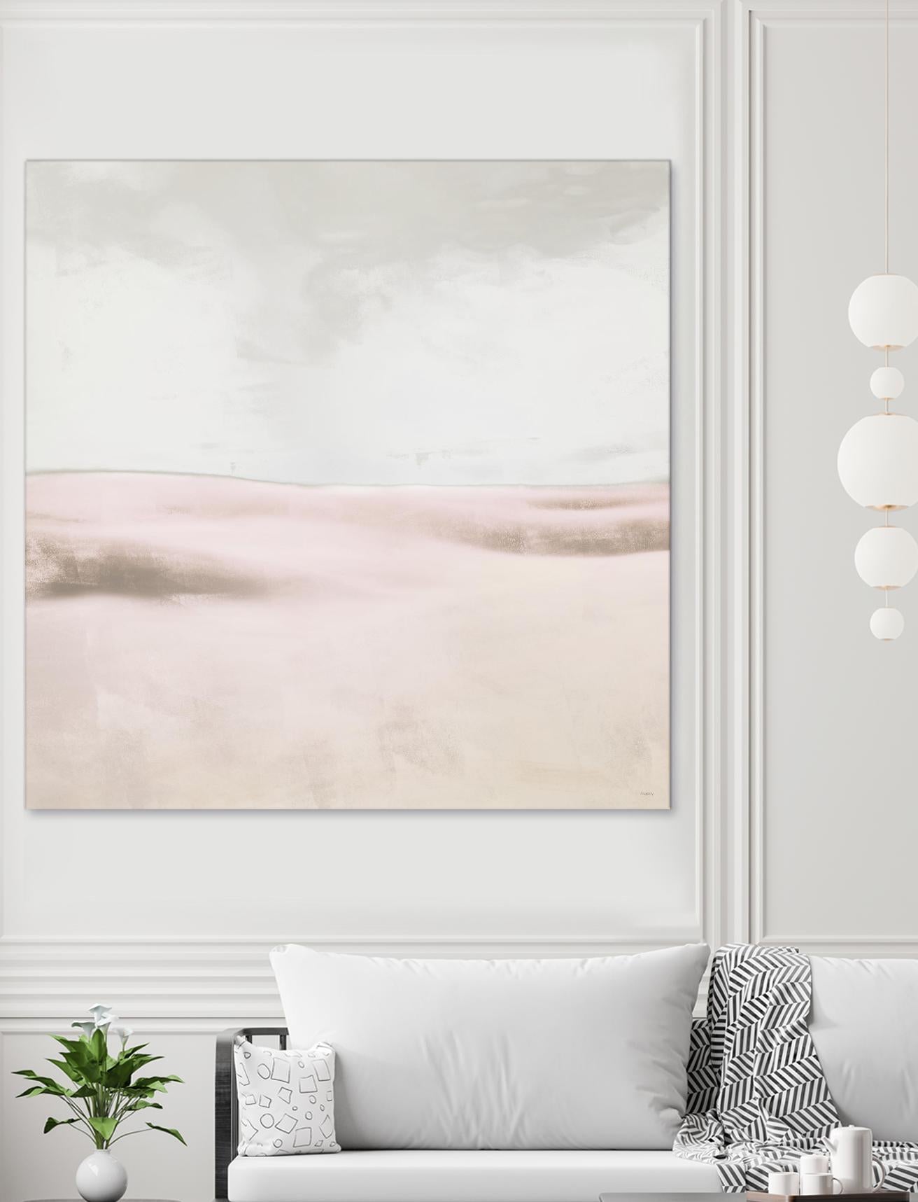 Blush Balance I by Dan Meneely on GIANT ART - abstract
