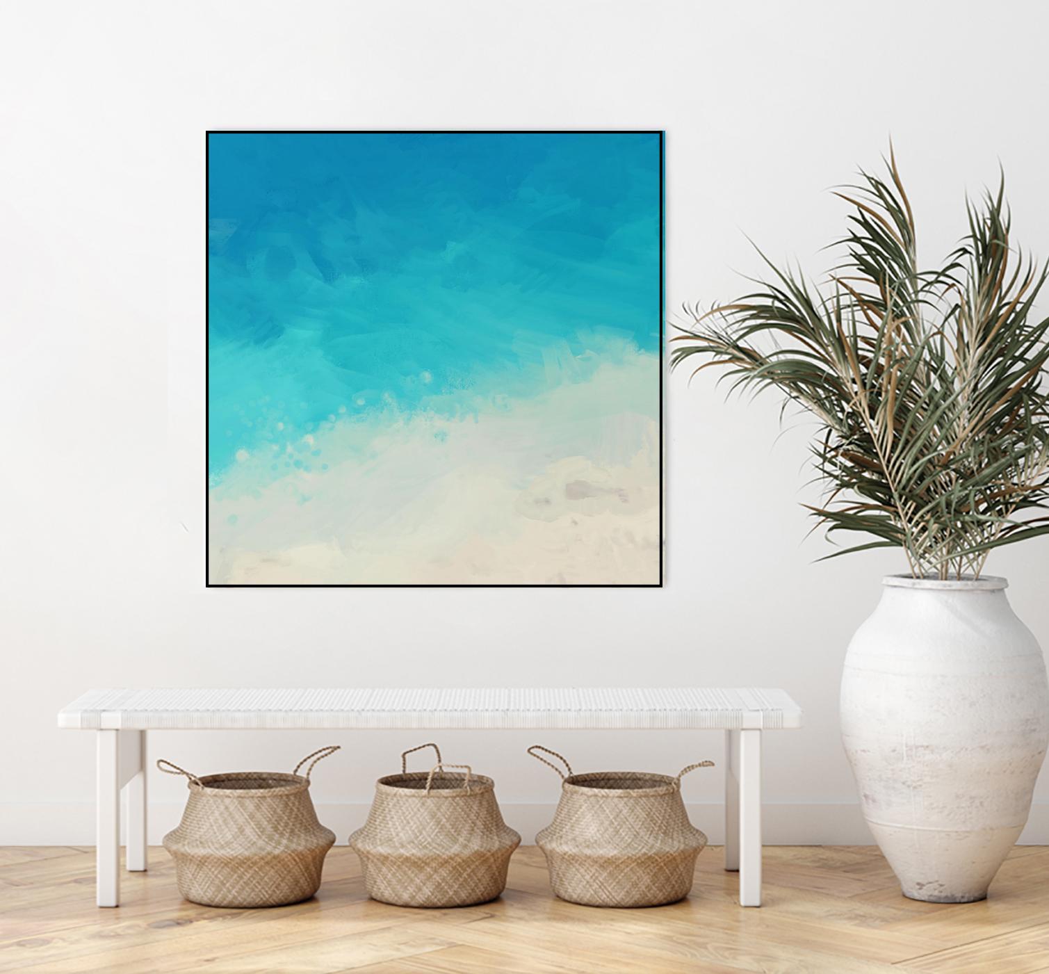 Ocean Blue Sea II by Dan Meneely on GIANT ART - abstract coastal