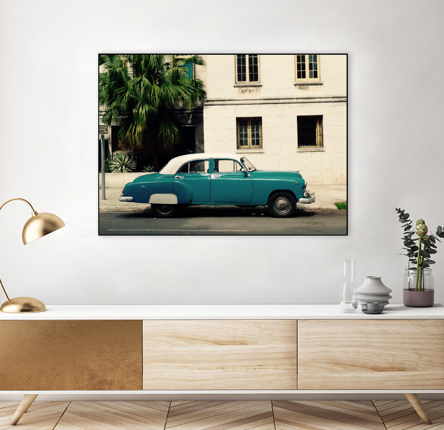 Cars of Cuba by Jairo Rodriguez on GIANT ART - green travel