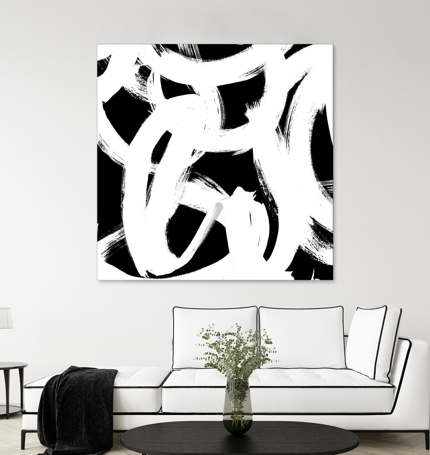 White Trails I by Emily Navas on GIANT ART - abstract