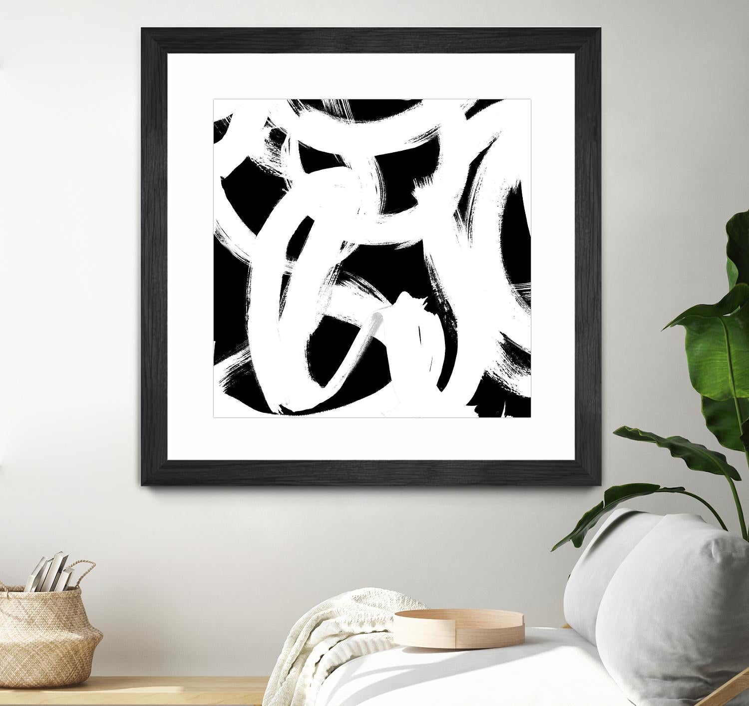 White Trails I by Emily Navas on GIANT ART - abstract