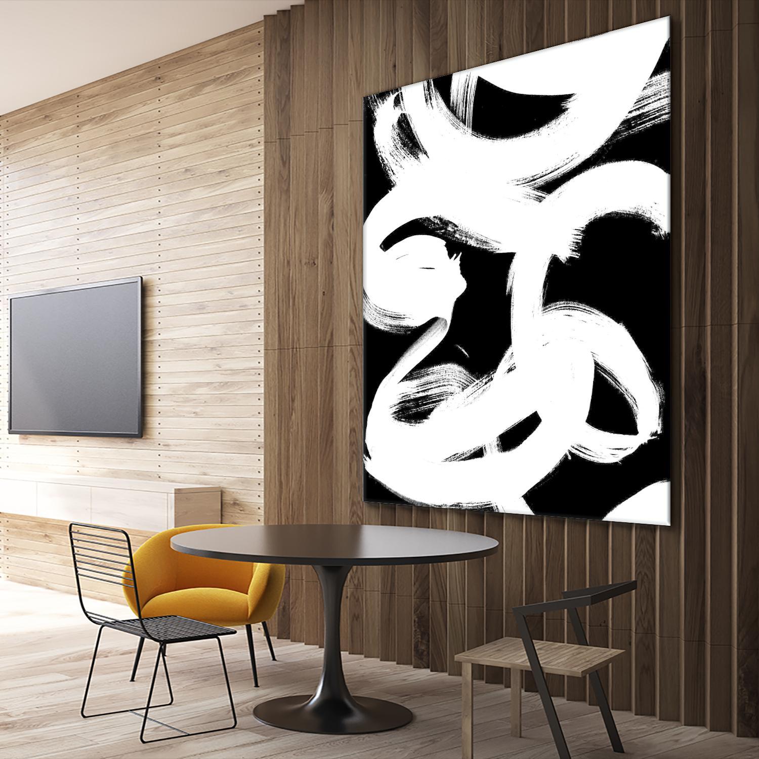 White Trails II by Emily Navas on GIANT ART - abstract