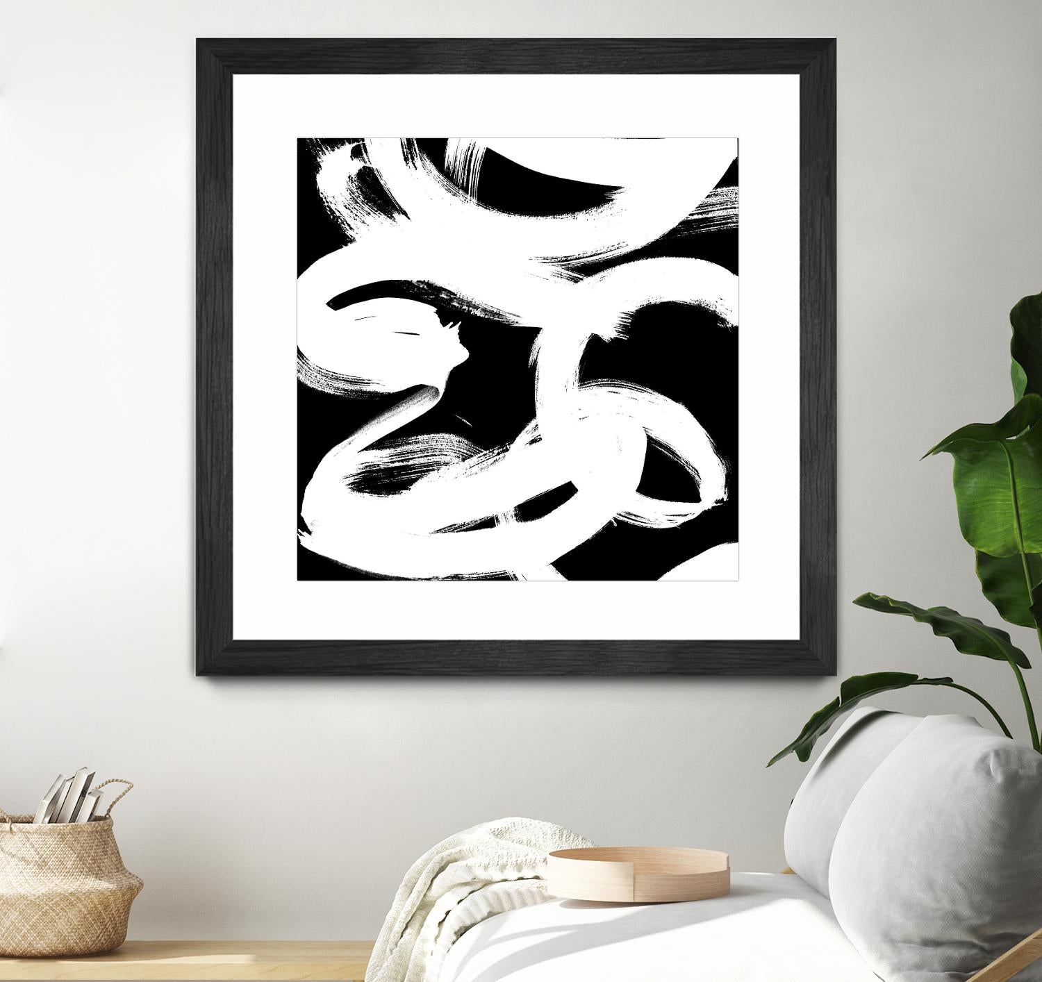 White Trails II by Emily Navas on GIANT ART - abstract