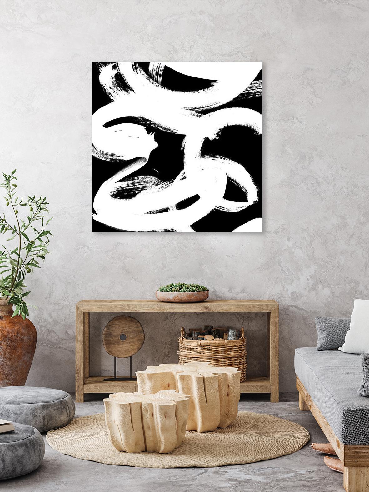 White Trails II by Emily Navas on GIANT ART - abstract