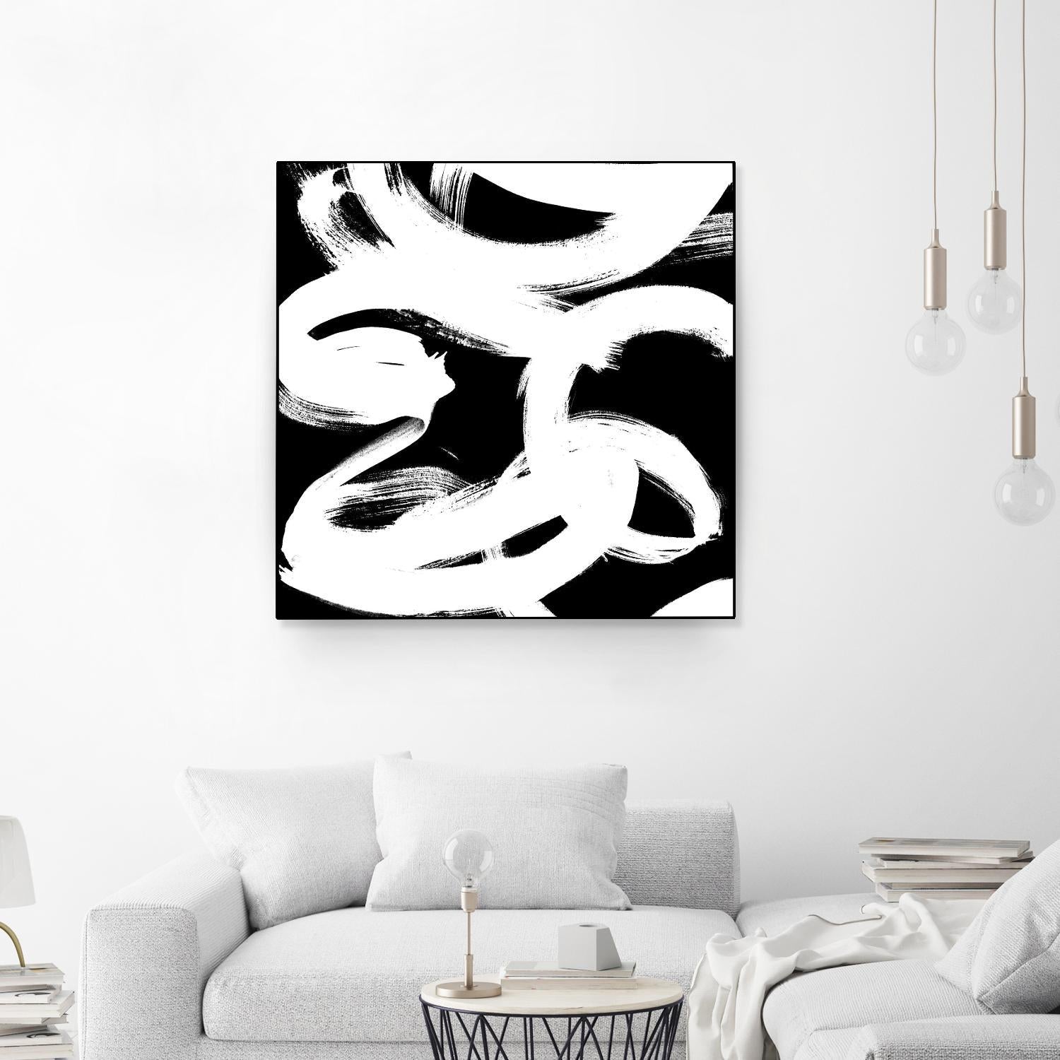 White Trails II by Emily Navas on GIANT ART - abstract
