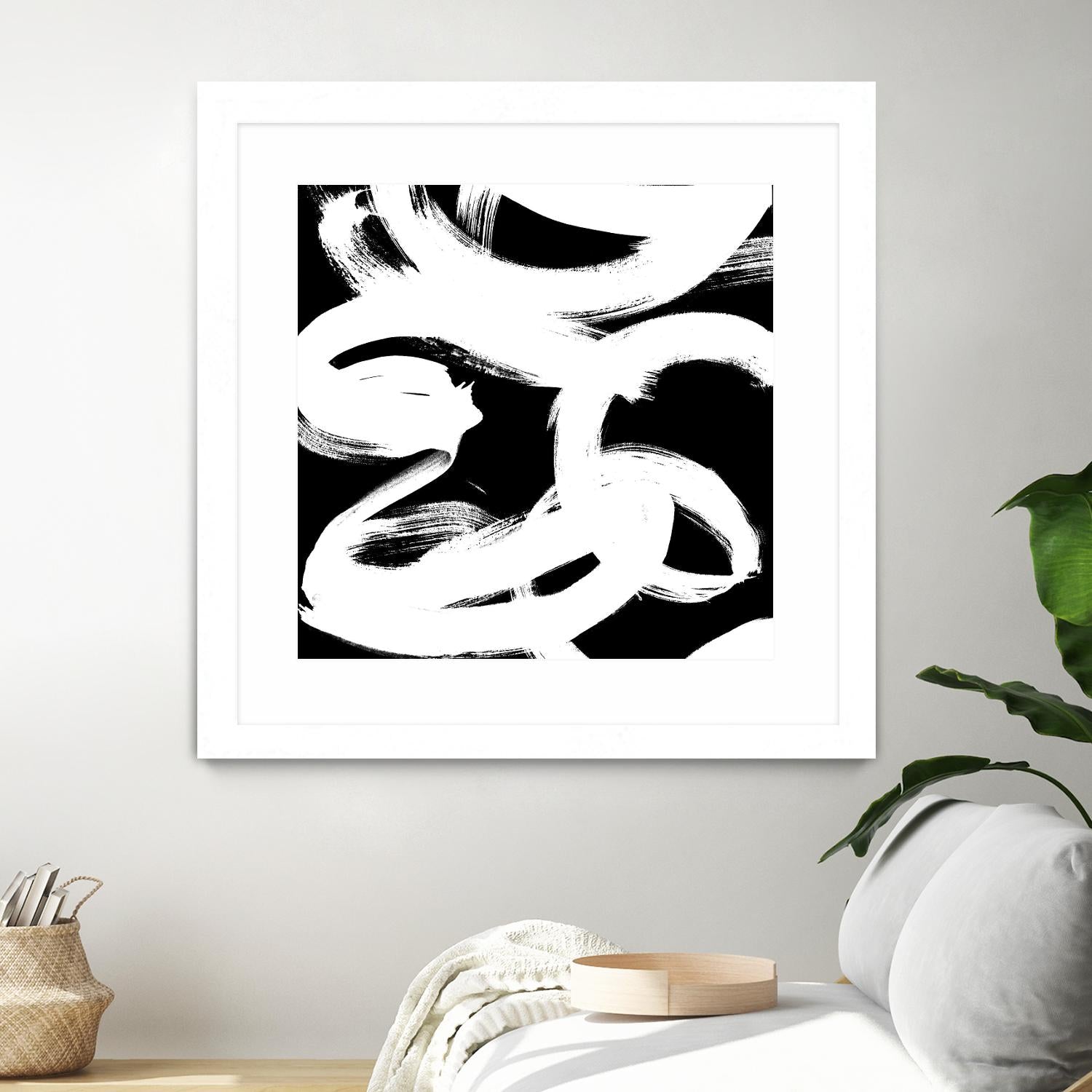 White Trails II by Emily Navas on GIANT ART - abstract