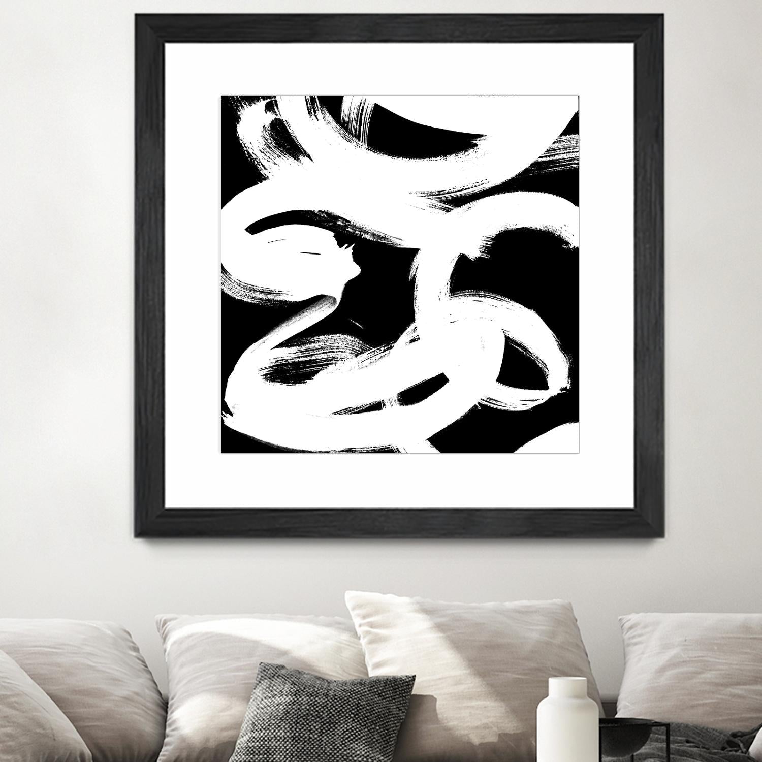 White Trails II by Emily Navas on GIANT ART - abstract