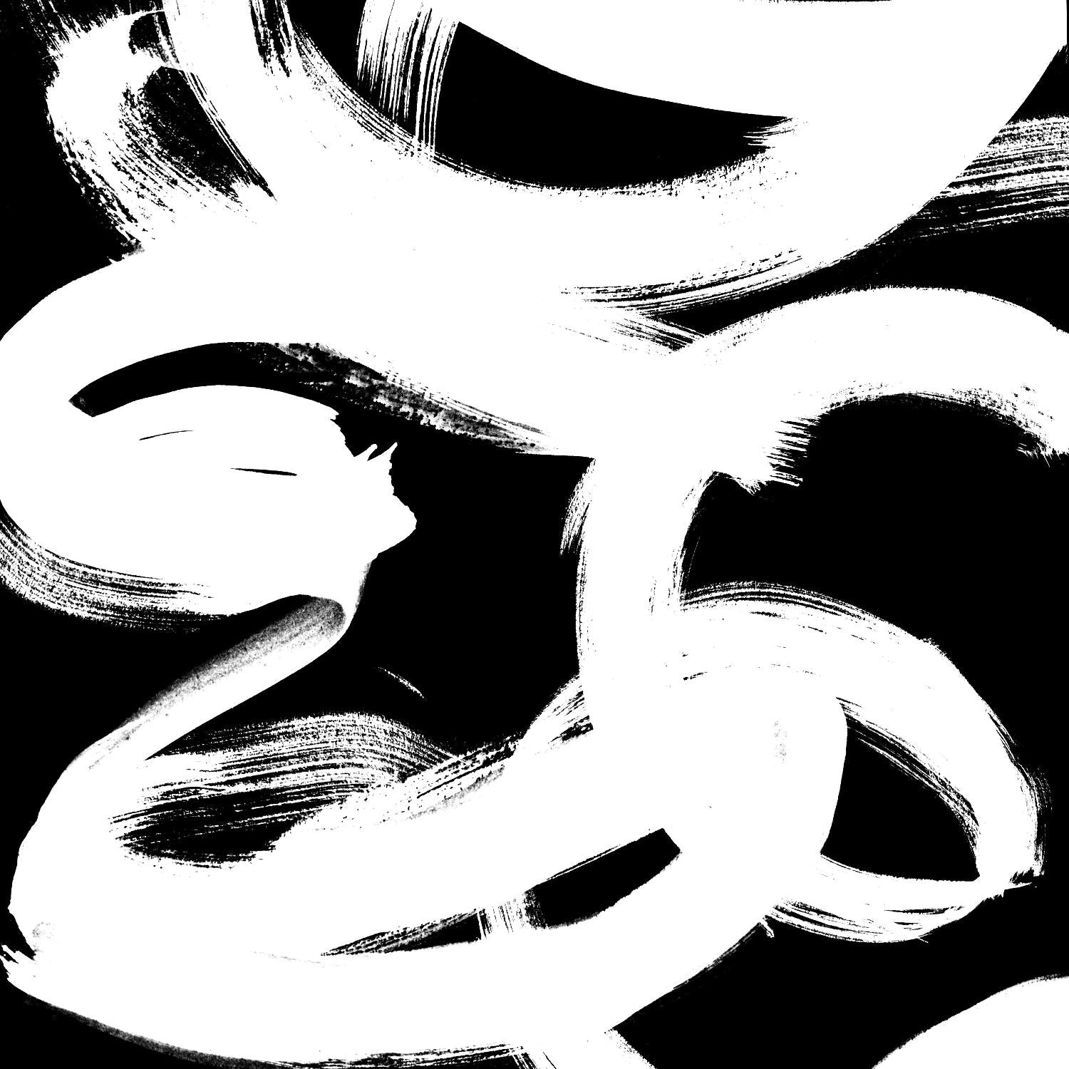 White Trails II by Emily Navas on GIANT ART - abstract