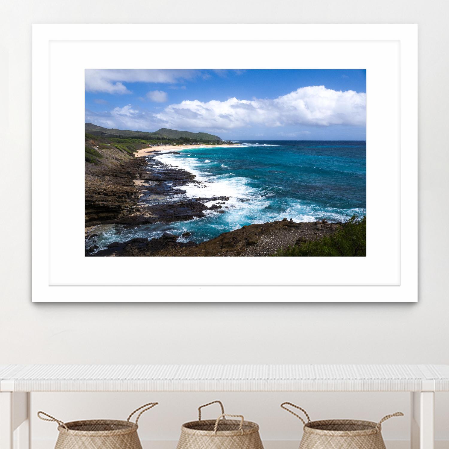 Oahu Rocky Shores II by Bill Carson Photography on GIANT ART - coastal photography