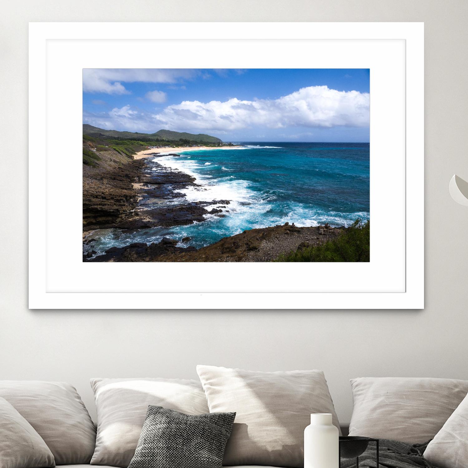 Oahu Rocky Shores II by Bill Carson Photography on GIANT ART - coastal photography