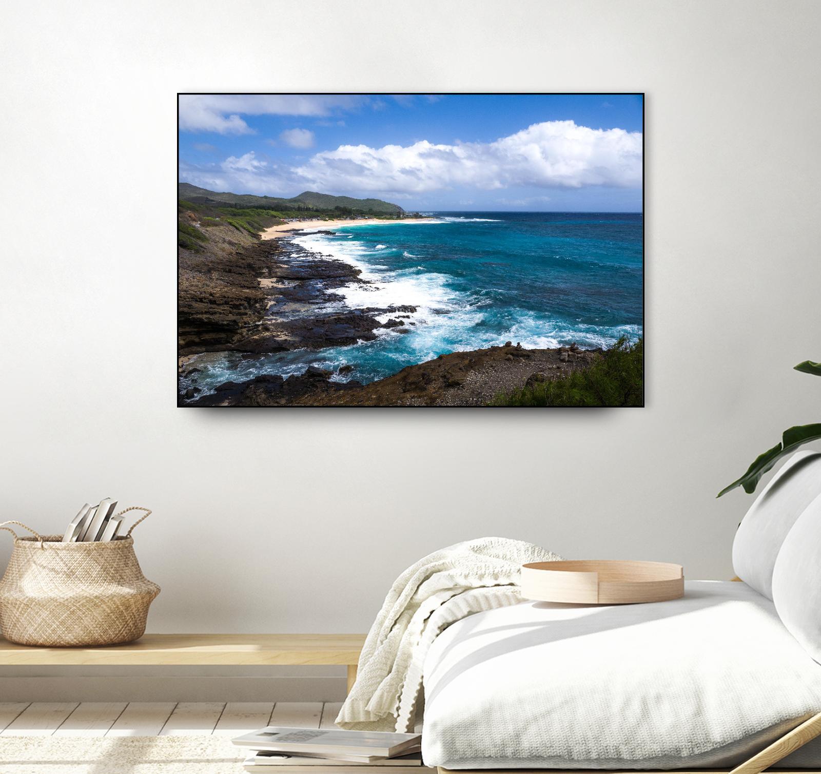 Oahu Rocky Shores II by Bill Carson Photography on GIANT ART - coastal photography