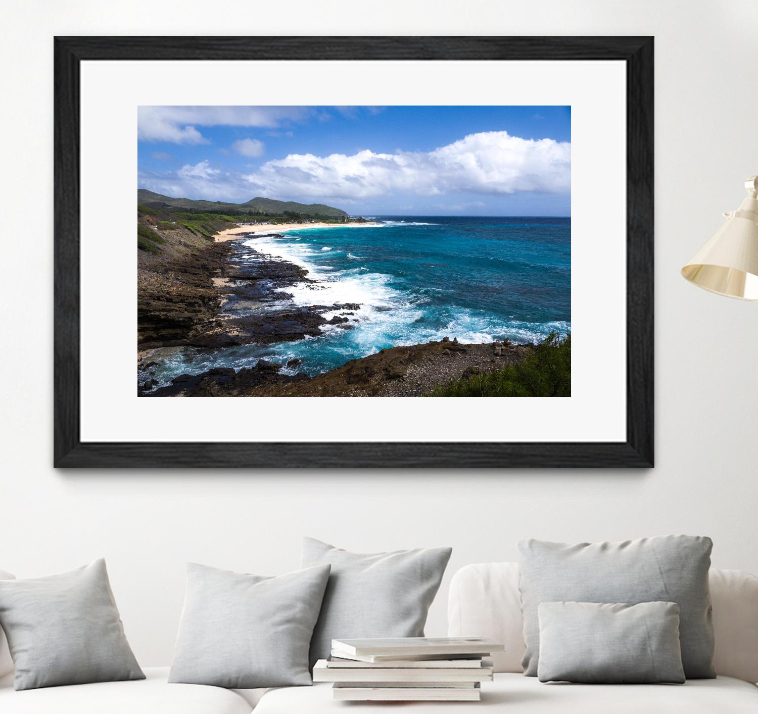 Oahu Rocky Shores II by Bill Carson Photography on GIANT ART - coastal photography