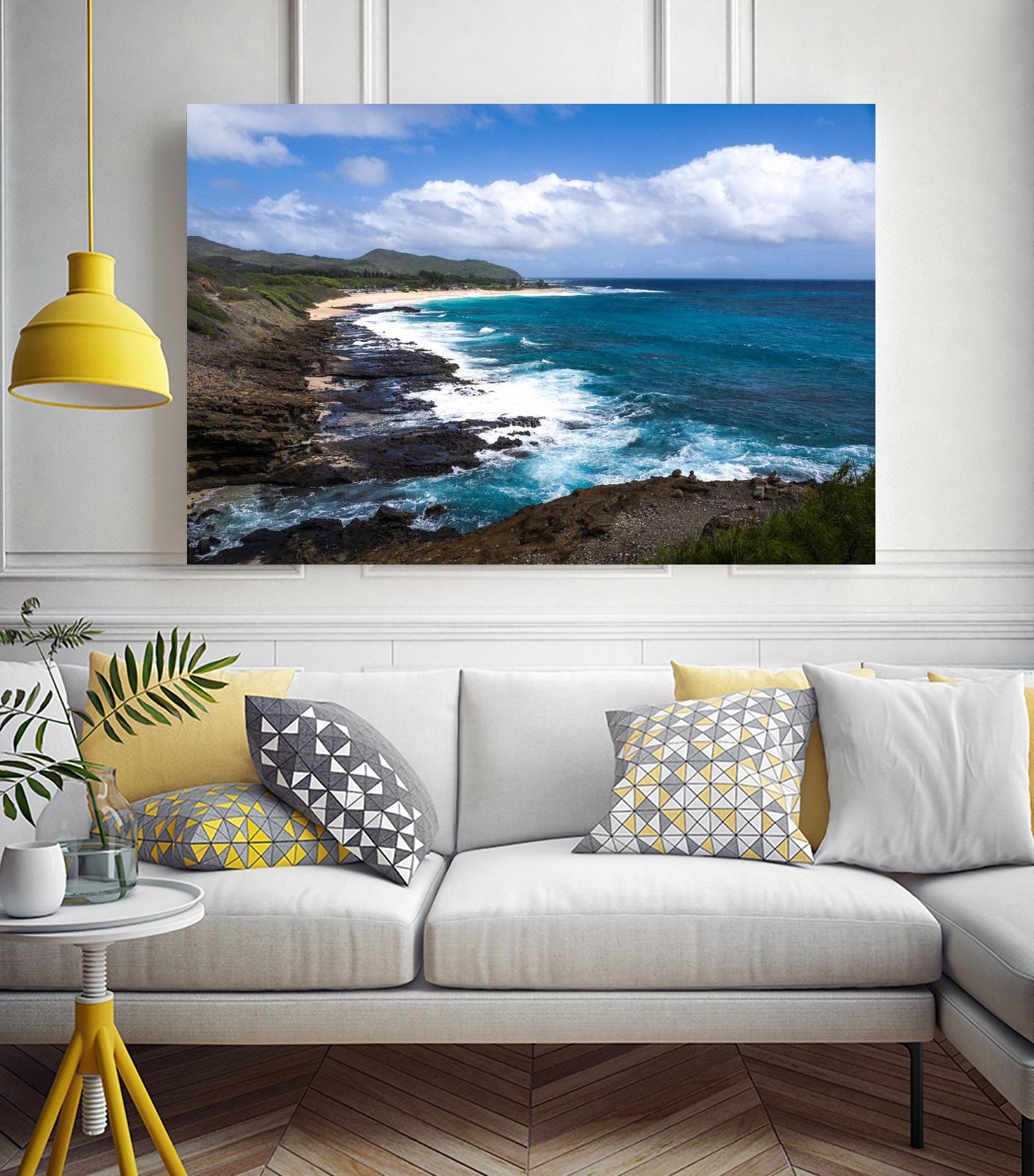 Oahu Rocky Shores II by Bill Carson Photography on GIANT ART - coastal photography