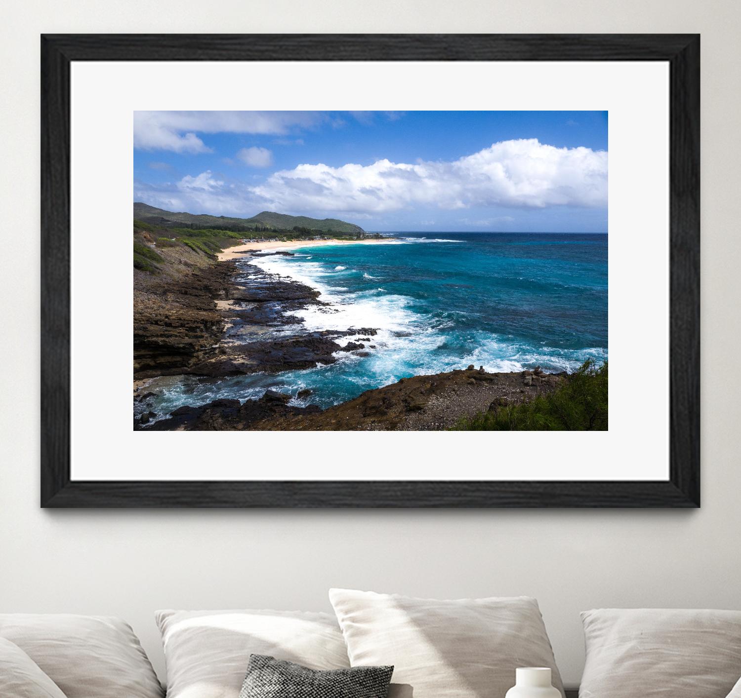 Oahu Rocky Shores II by Bill Carson Photography on GIANT ART - coastal photography