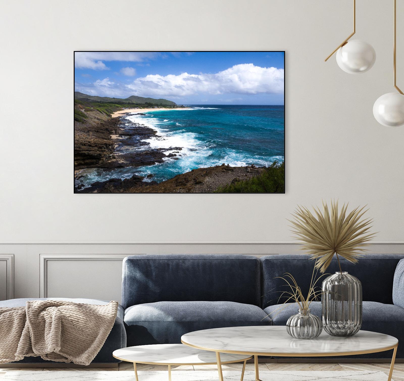 Oahu Rocky Shores II by Bill Carson Photography on GIANT ART - coastal photography