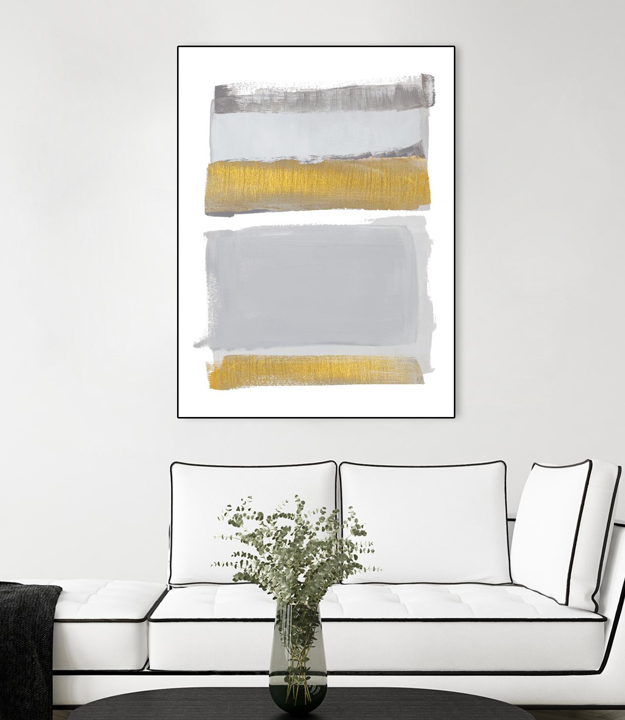 World of Golden Gray by Lanie Loreth on GIANT ART - multi abstract