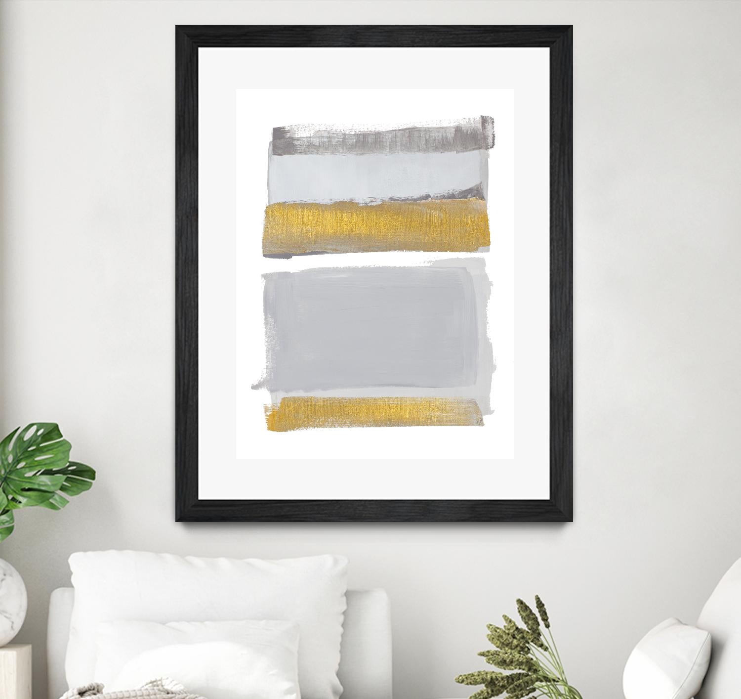World of Golden Gray by Lanie Loreth on GIANT ART - multi abstract