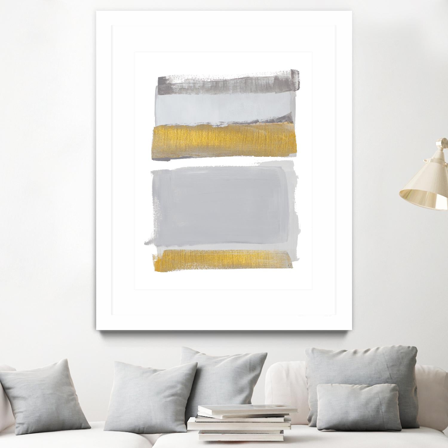 World of Golden Gray by Lanie Loreth on GIANT ART - multi abstract