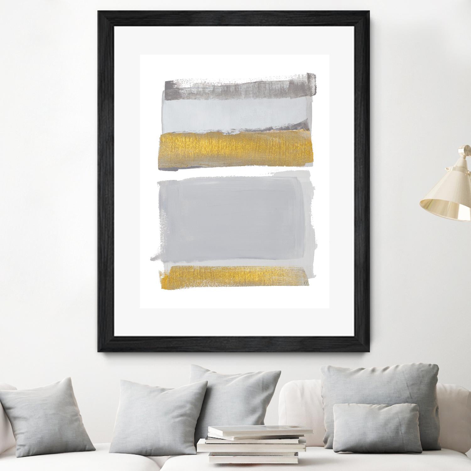World of Golden Gray by Lanie Loreth on GIANT ART - multi abstract