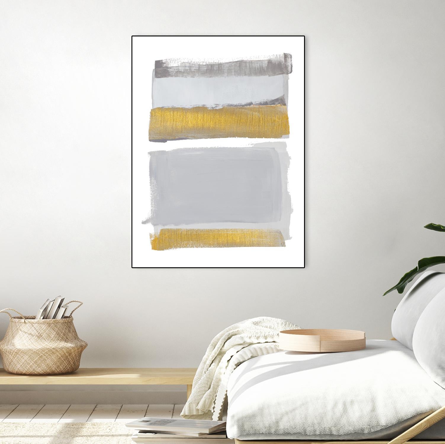 World of Golden Gray by Lanie Loreth on GIANT ART - multi abstract