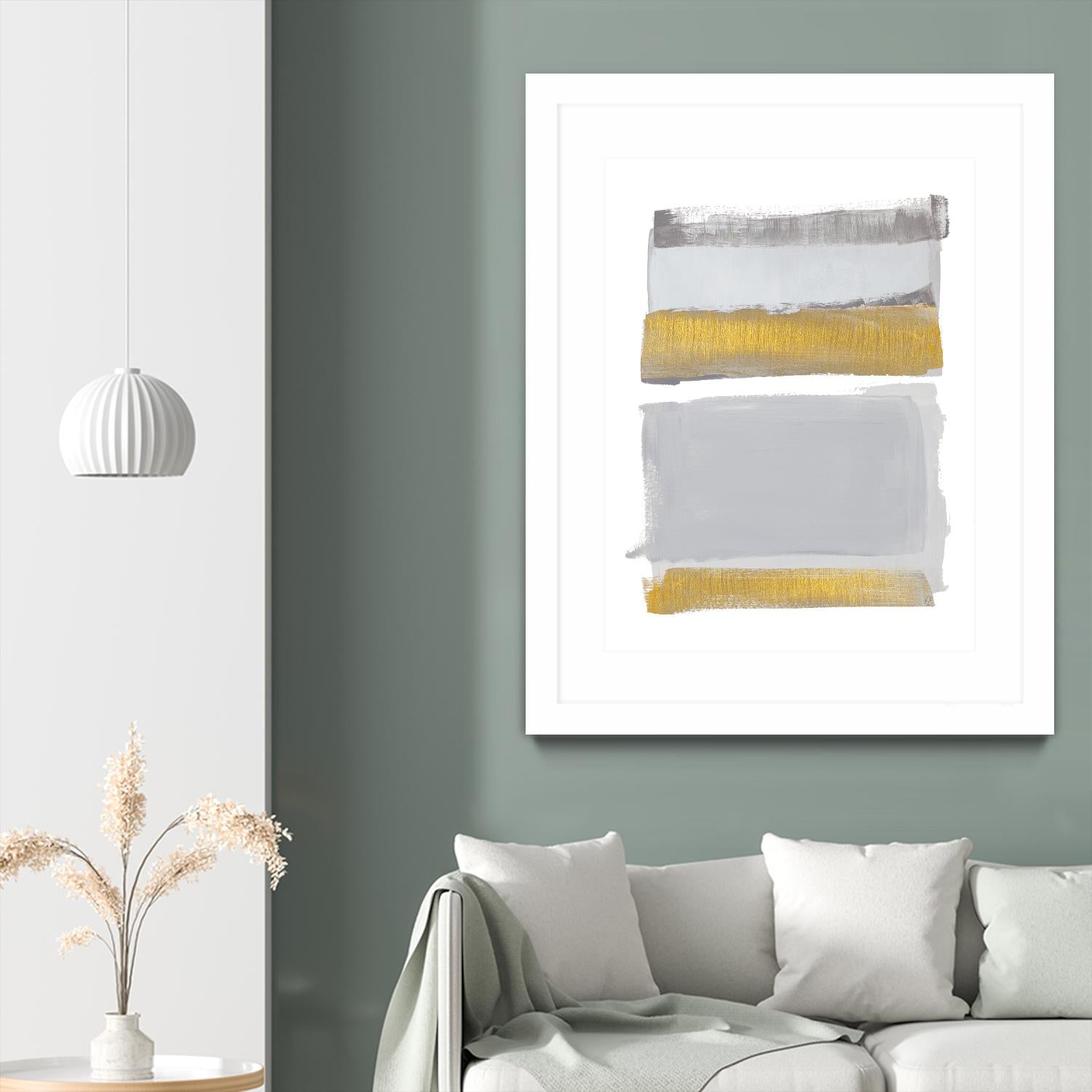 World of Golden Gray by Lanie Loreth on GIANT ART - multi abstract