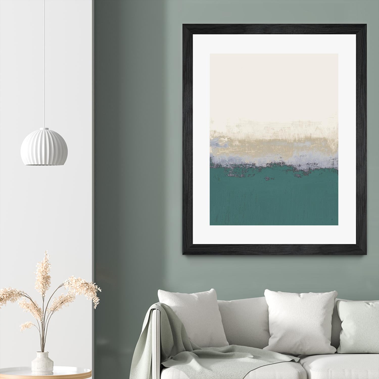 Teal Forever And A Day I by Lanie Loreth on GIANT ART - abstract