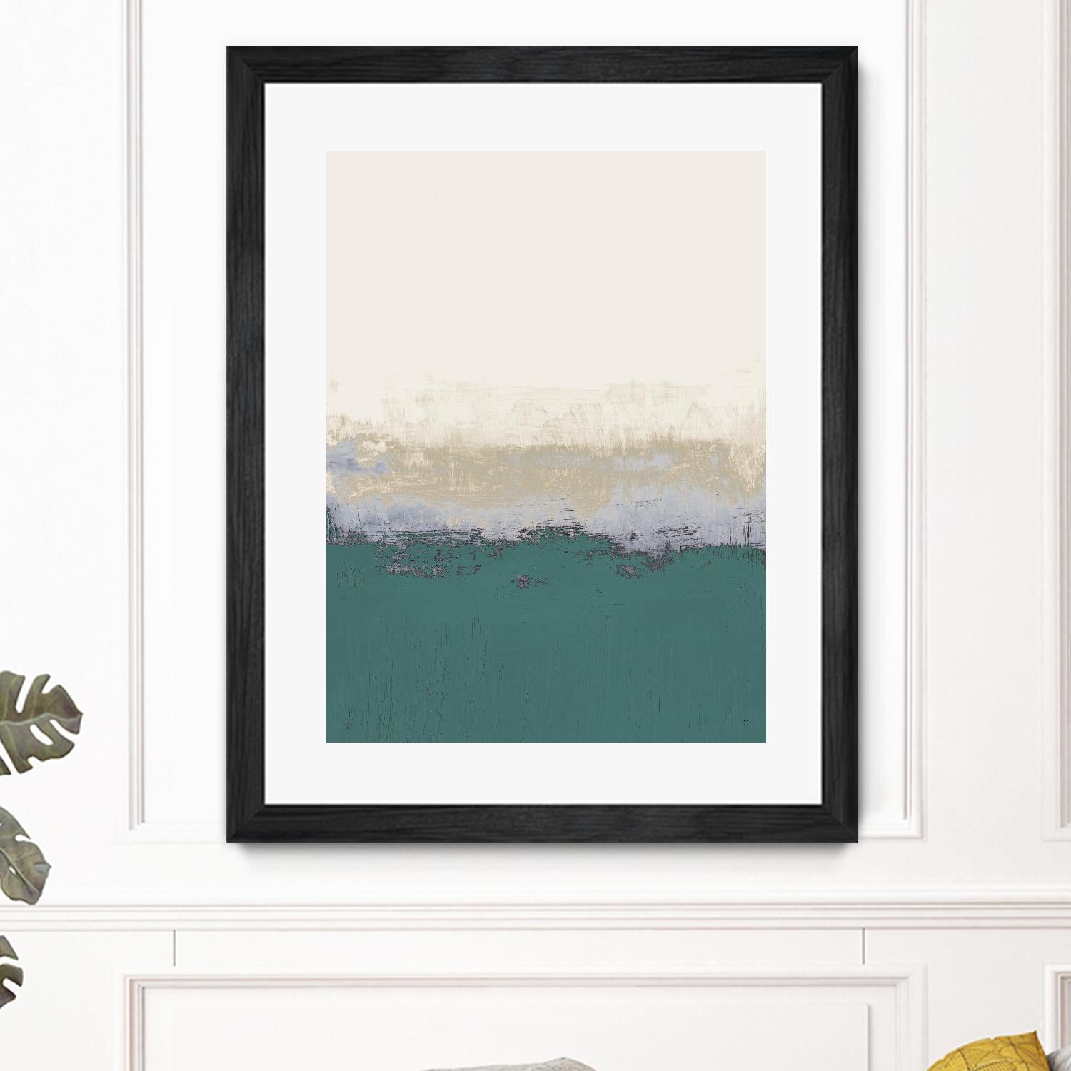 Teal Forever And A Day I by Lanie Loreth on GIANT ART - abstract