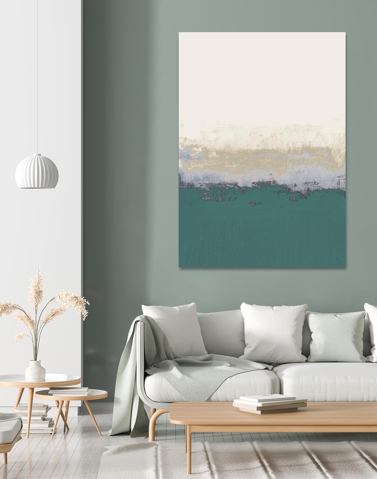 Teal Forever And A Day I by Lanie Loreth on GIANT ART - abstract