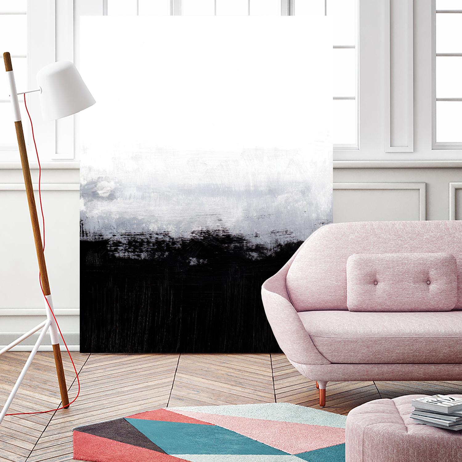 Forever and a Day I by Lanie Loreth on GIANT ART - black abstract