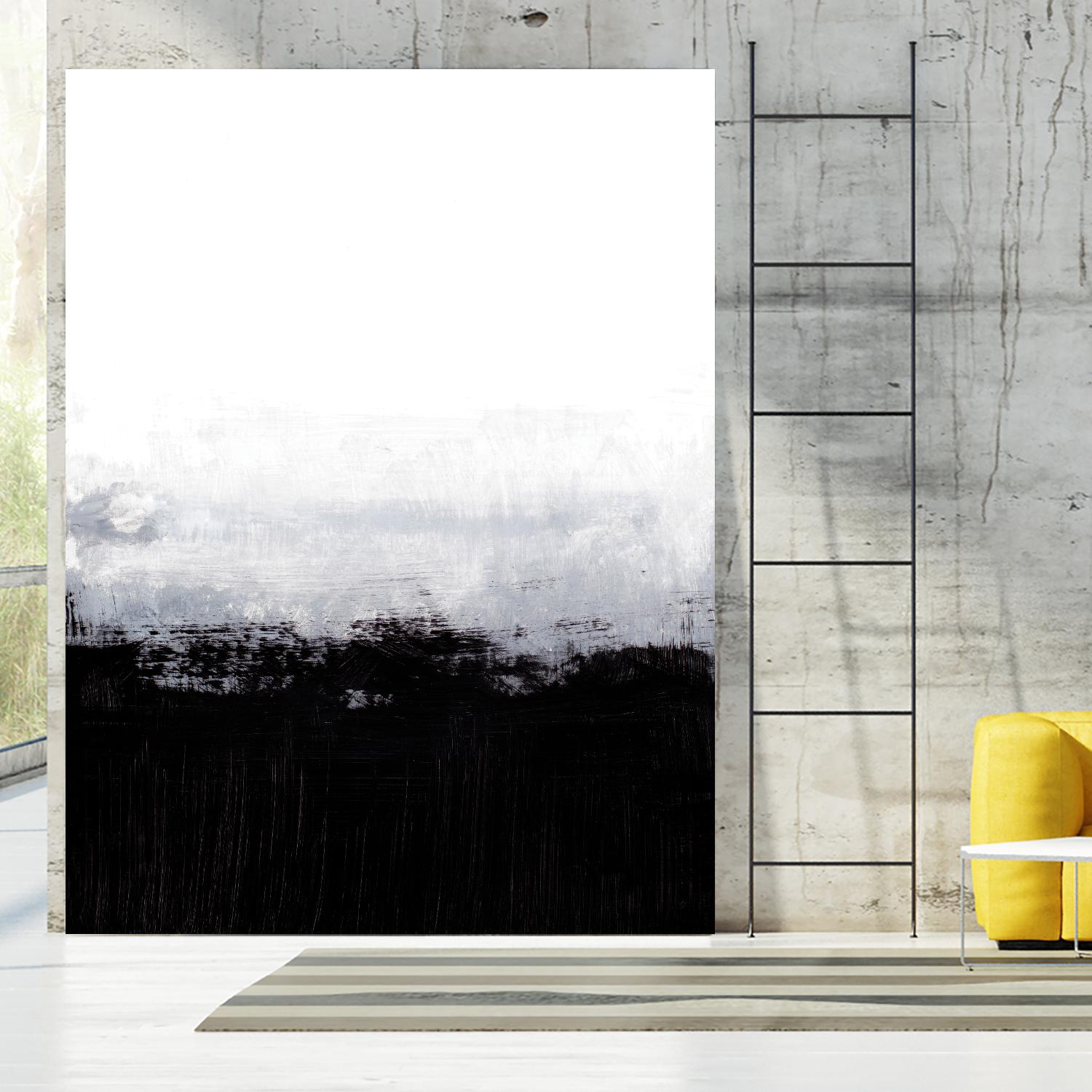 Forever and a Day I by Lanie Loreth on GIANT ART - black abstract