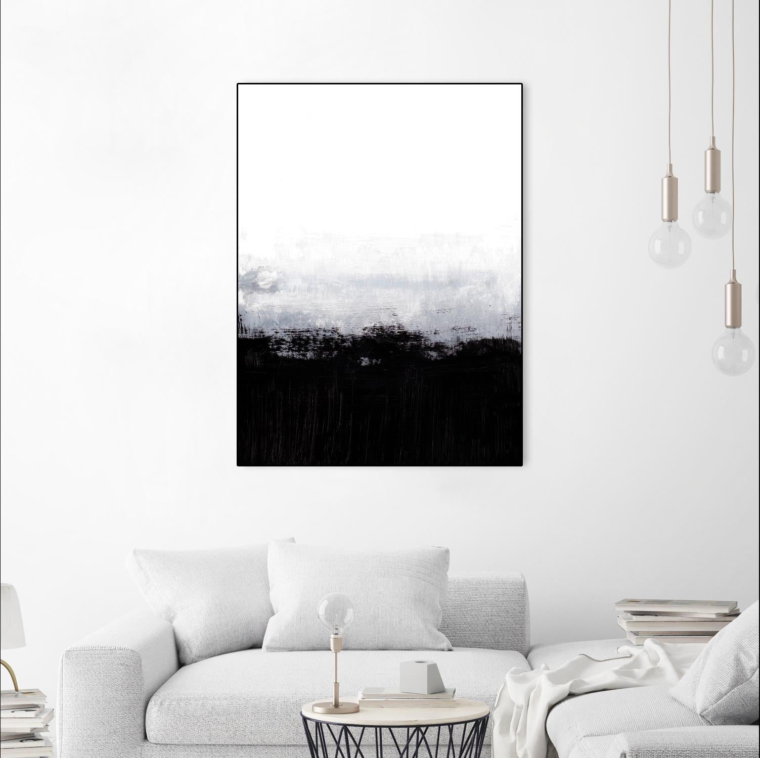 Forever and a Day I by Lanie Loreth on GIANT ART - black abstract
