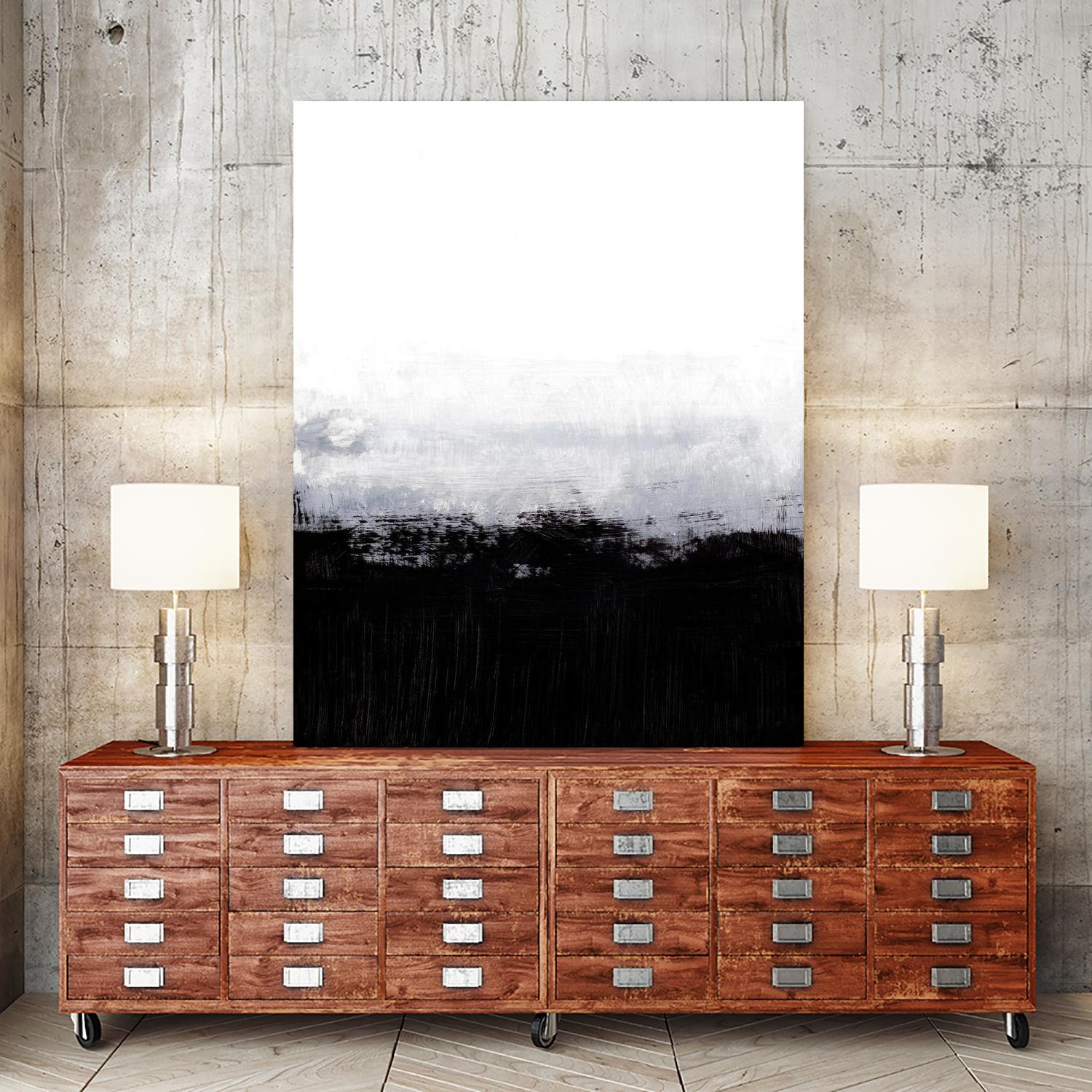 Forever and a Day I by Lanie Loreth on GIANT ART - black abstract