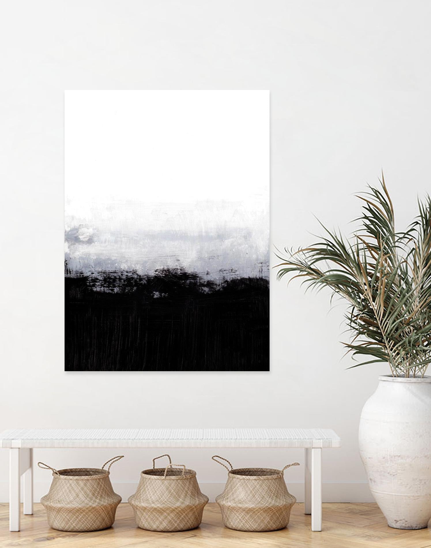 Forever and a Day I by Lanie Loreth on GIANT ART - black abstract