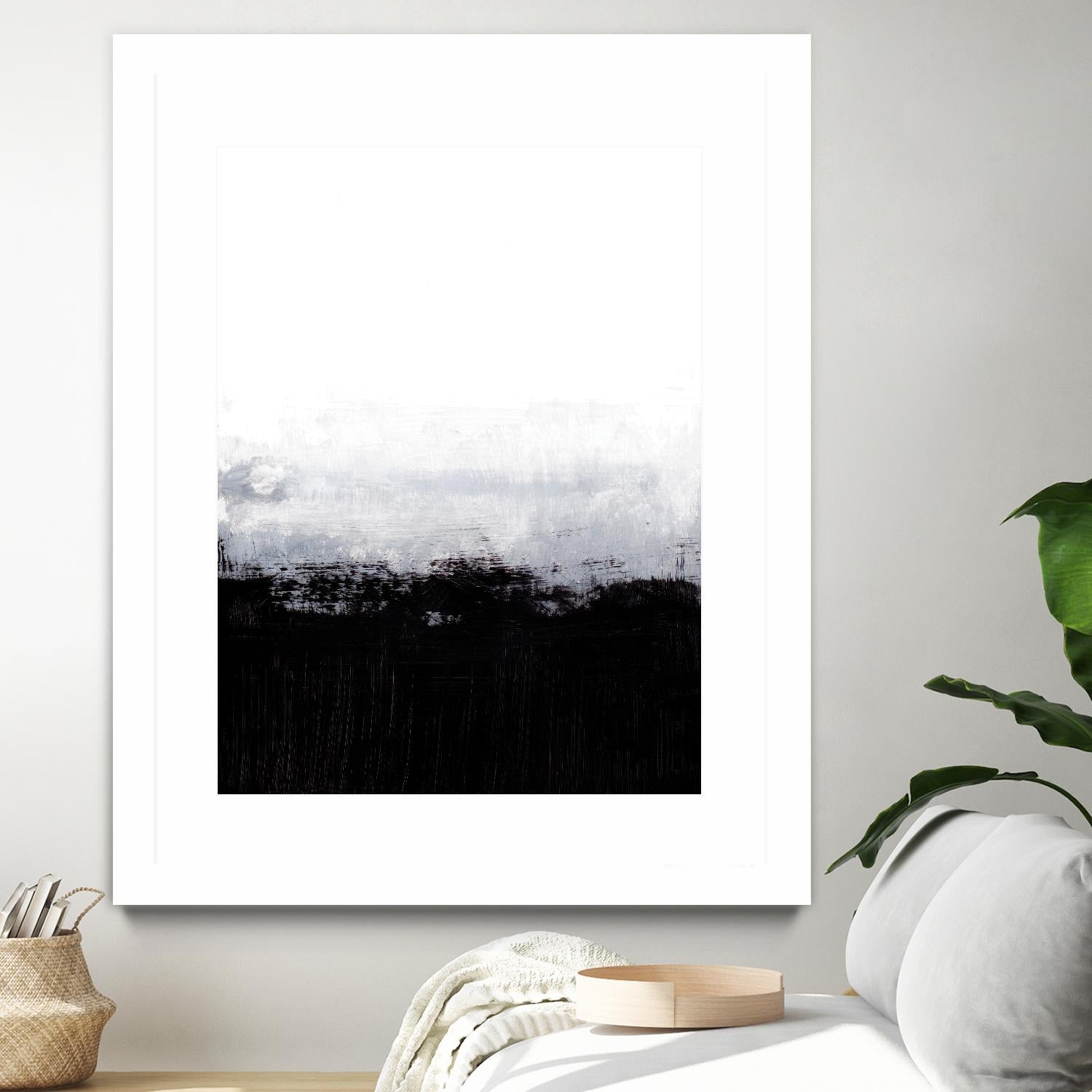 Forever and a Day I by Lanie Loreth on GIANT ART - black abstract