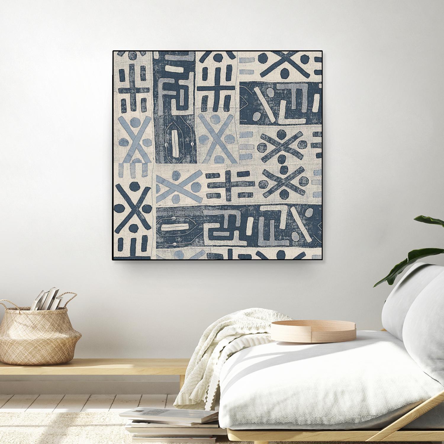 Neutral Mudcloth Pattern by Nicholas Biscardi on GIANT ART - pattern abstract