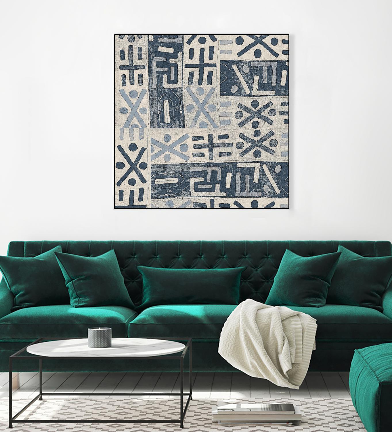 Neutral Mudcloth Pattern by Nicholas Biscardi on GIANT ART - pattern abstract