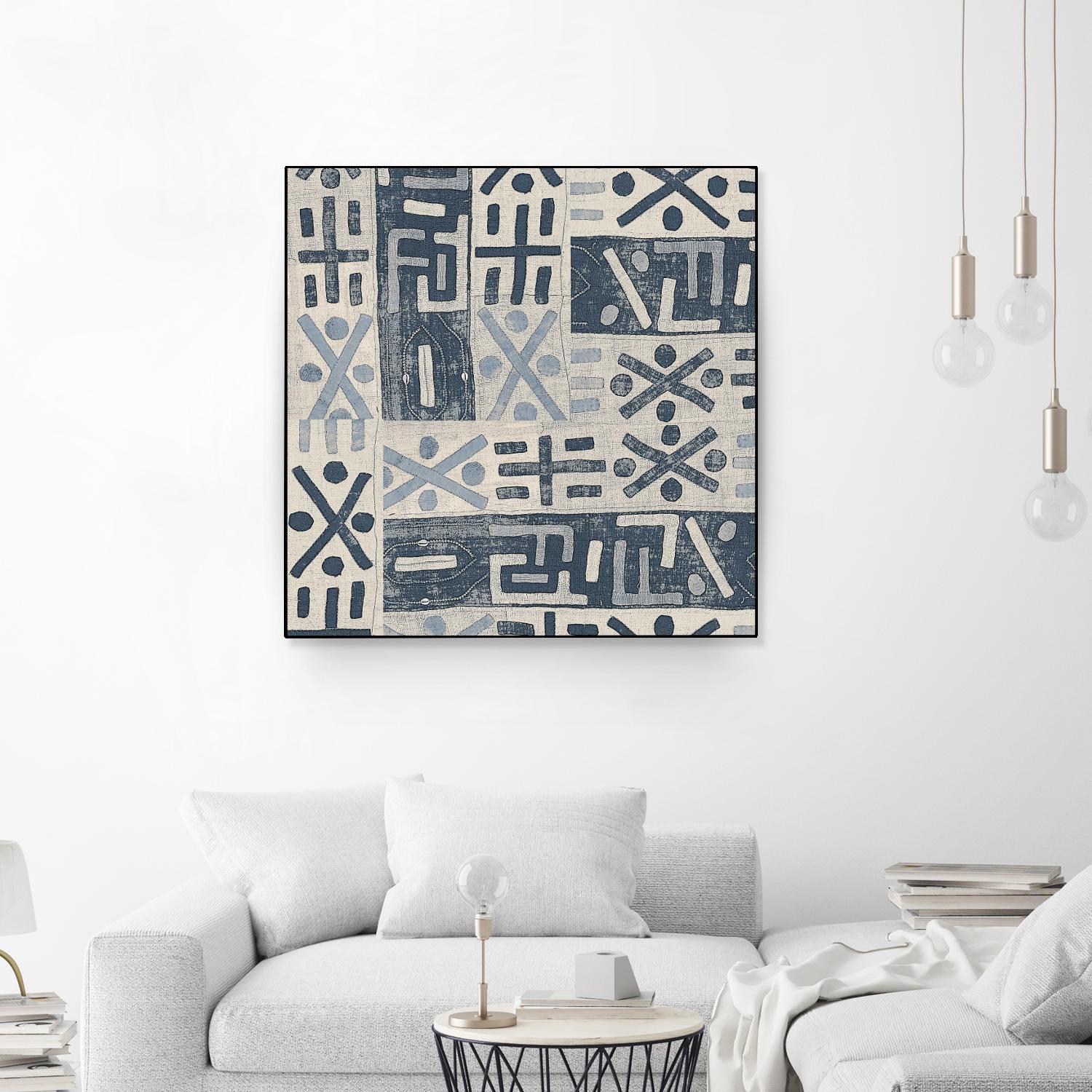 Neutral Mudcloth Pattern by Nicholas Biscardi on GIANT ART - pattern abstract