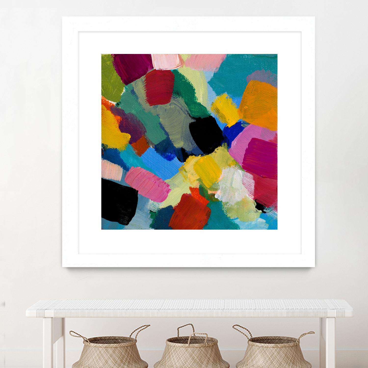 Spring Confetti II by Lanie Loreth on GIANT ART - pink abstract