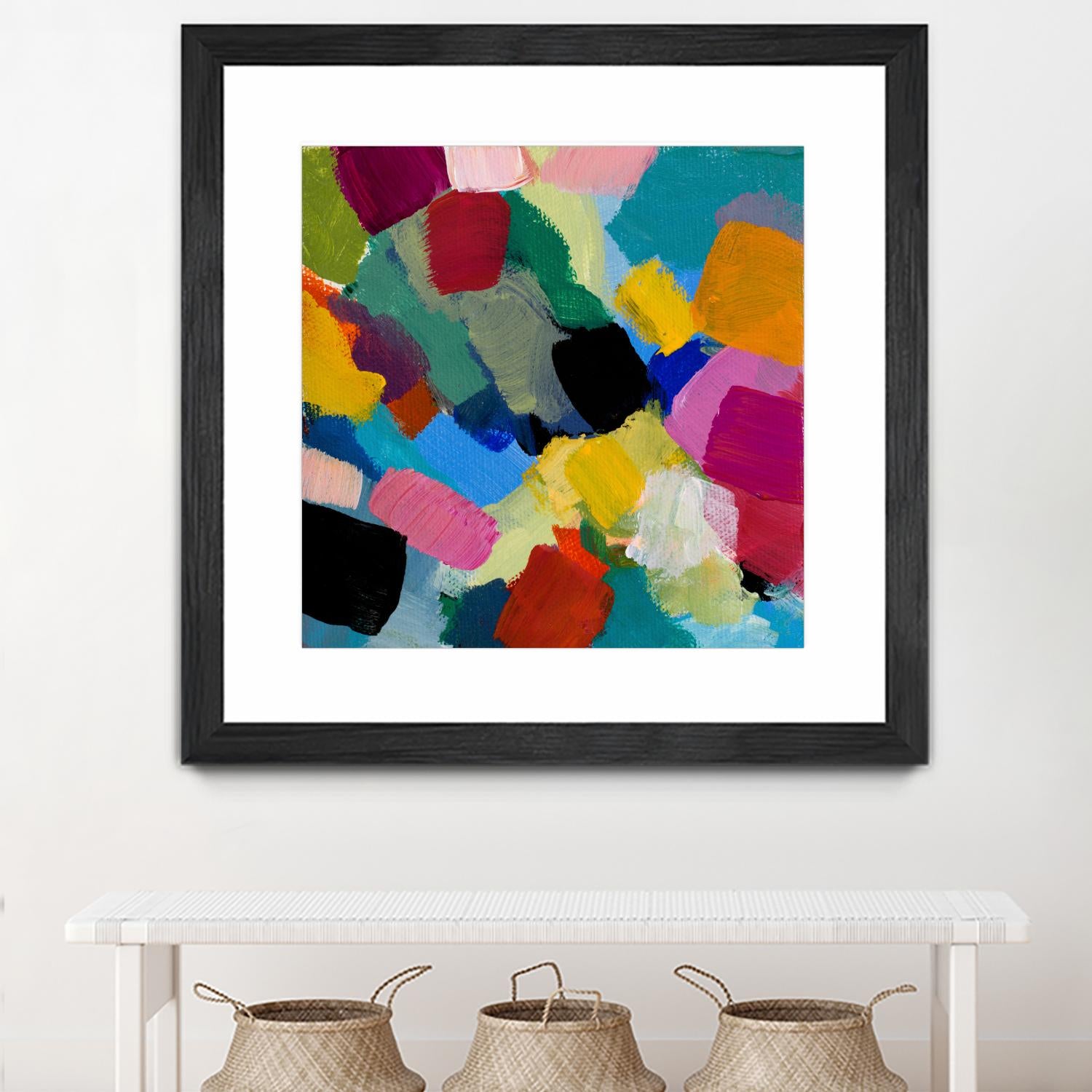 Spring Confetti II by Lanie Loreth on GIANT ART - pink abstract