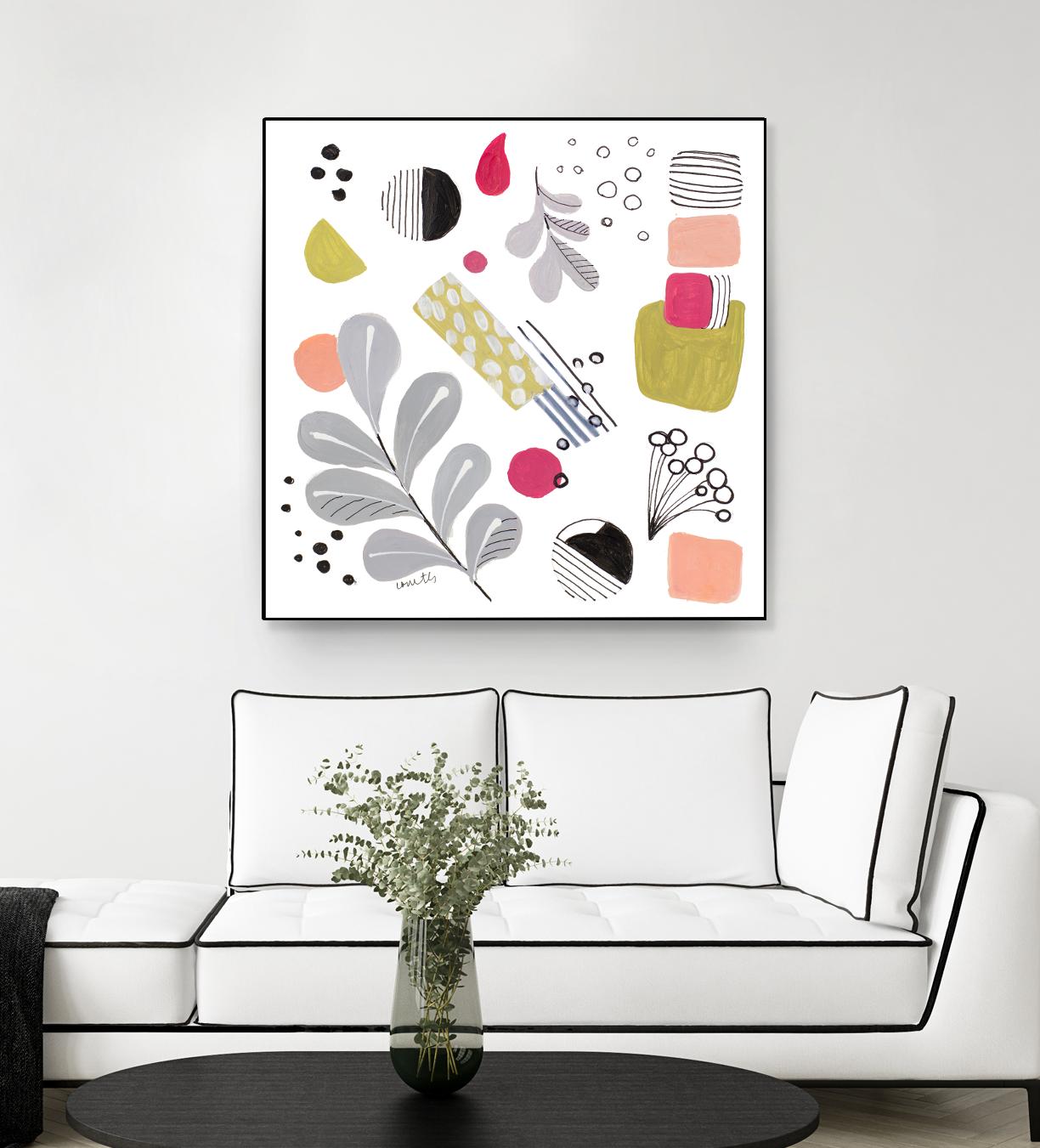 Mother Nature I by lanie Loreth on GIANT ART - multi leaves