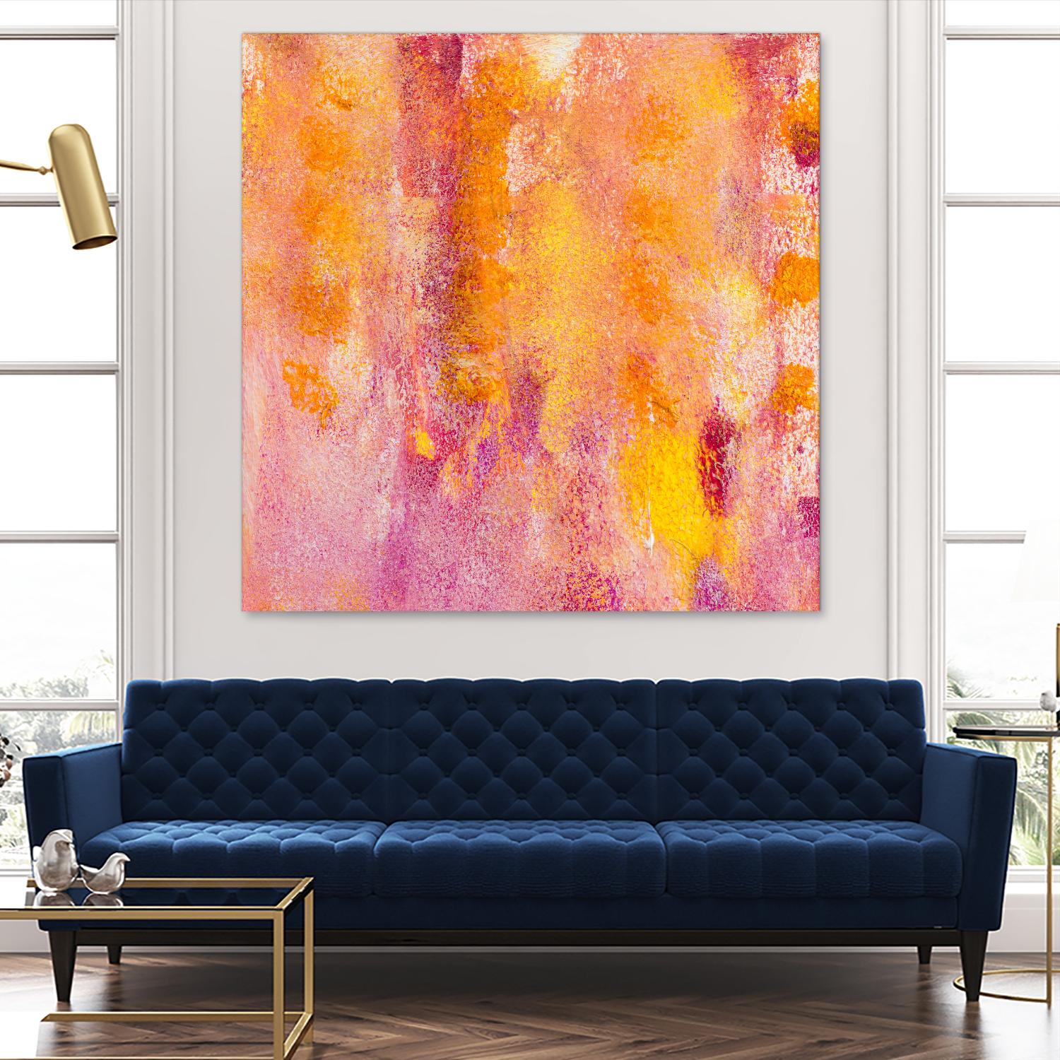 Pink Abstract I by Lanie Loreth on GIANT ART - pink abstract