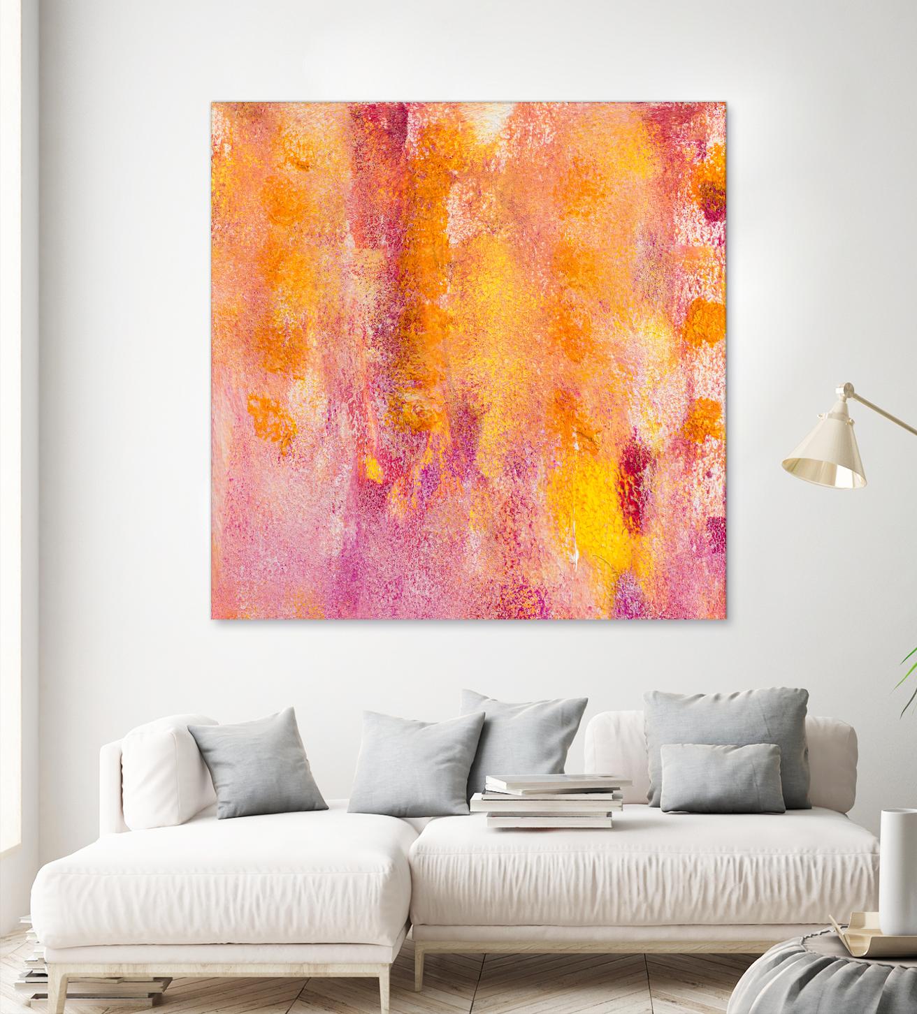 Pink Abstract I by Lanie Loreth on GIANT ART - pink abstract