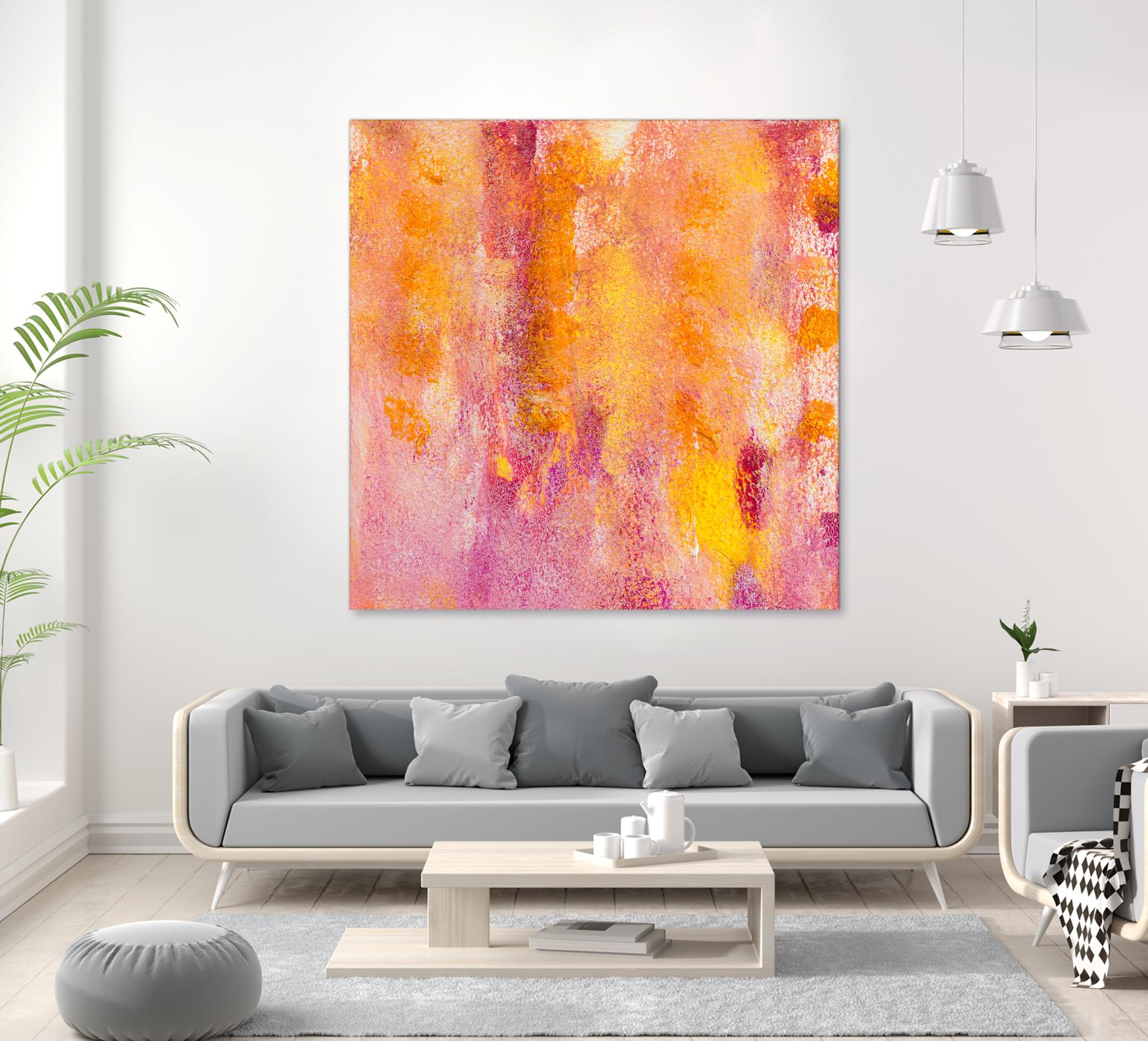Pink Abstract I by Lanie Loreth on GIANT ART - pink abstract